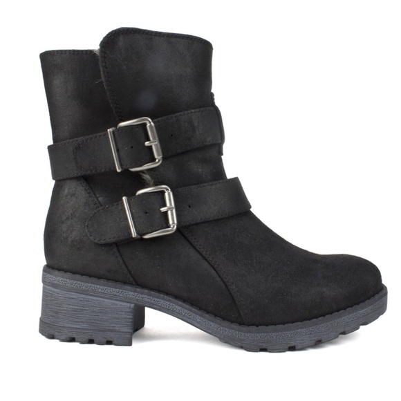 white mountain chastity ankle boots